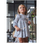 Minidress Brezo Bordado a Mano Berenjena- Tartaleta