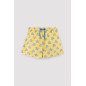 Bañador niño corto estampado tortugas amarillo-Ysabel Mora