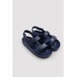 Chaclas infantiles de hebillas ajustables y velcro marino-Ysabel Mora