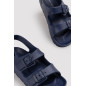 Chaclas infantiles de hebillas ajustables y velcro marino-Ysabel Mora