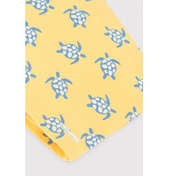 Bañador bóxer niño estampado tortugas amarillo-Ysabel sabe