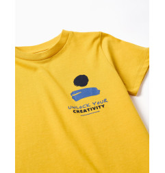 Camiseta de algodón con estampado Creativity para niño-Zippy