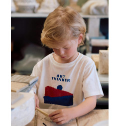 Camiseta de algodón con estampado Creativity para niño-Zippy
