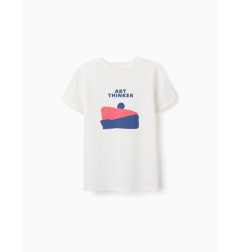 Camiseta de algodón con estampado Creativity para niño-Zippy