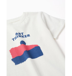 Camiseta de algodón con estampado Creativity para niño-Zippy