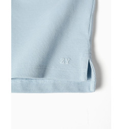 Polo de manga corta en piqué de algodón para niño-Zippy