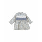 Minidress Monte con Lazada Azul-Tartaleta