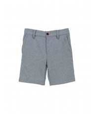 Conjunto Camisa Pekin y Pantalón Gonzo Azul-Tartaleta