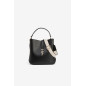 Bolso negro con asa ancha-Tiffosi