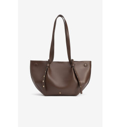 Shopper marron chocolate-Tiffosi