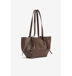 Shopper marron chocolate-Tiffosi