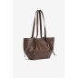 Shopper marron chocolate-Tiffosi
