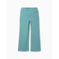 Jeggings de campana perchados para niña, azul verdoso-Zippy