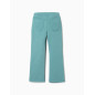 Jeggings de campana perchados para niña, azul verdoso-Zippy