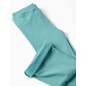 Jeggings de campana perchados para niña, azul verdoso-Zippy