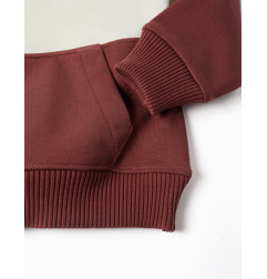 Sudadera de felpa con capucha y bloque de colores para niño, multicolor-Zippy