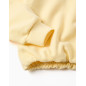 Sudadera de algodón con estampado Creativity para niña, amarillo-Zippy