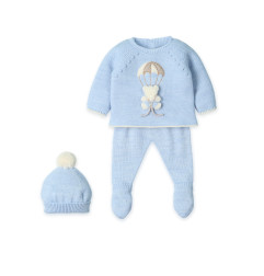 Traje 3Piezas Canesu Nube "Bear in a Parachute"-Mac Ilusion