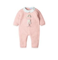 Pelele punto abierto vintage "Bear in a parachute"-Mac Ilusion
