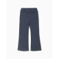 Jeggings de campana perchados para niña, azul marino-Zippy