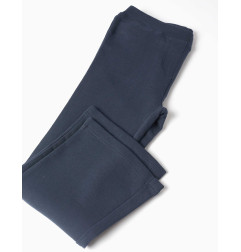 Jeggings de campana perchados para niña, azul marino-Zippy