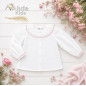 Blusa Niña Cuello Bordado-Zippy