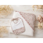 Pack Capa de Baño y Babero familia Marieta 1m×1m-Sardon