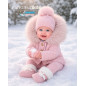 Trenka Luxury Pelo Rosa Empolvado - Pangasa Baby