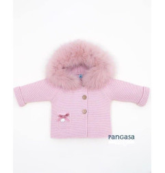 Trenka Luxury Pelo Rosa Empolvado - Pangasa Baby