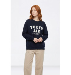 Sudadera azul estilo casual-Tiffosi