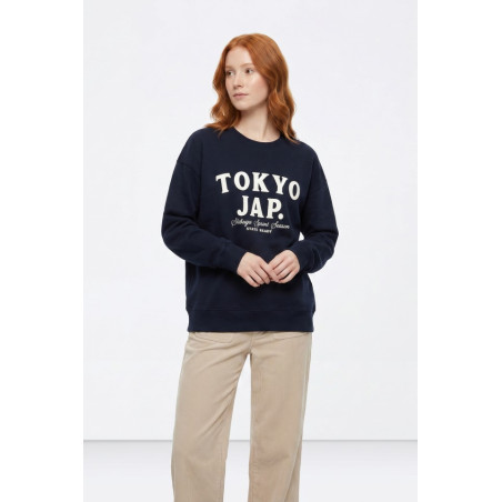 Sudadera azul estilo casual-Tiffosi