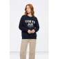 Sudadera azul estilo casual-Tiffosi