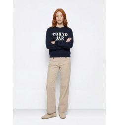 Sudadera azul estilo casual-Tiffosi