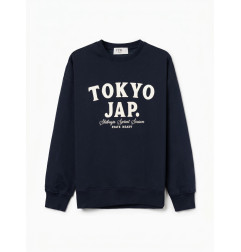 Sudadera azul estilo casual-Tiffosi