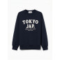 Sudadera azul estilo casual-Tiffosi