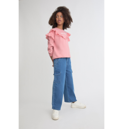 SUDADERA INFANTIL NIÑA-Street Monkey