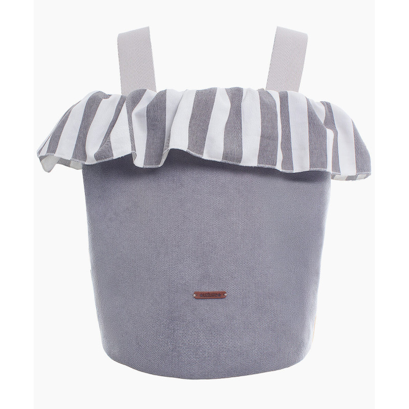 BOLSO BOMBONERA CA RAYA GRIS ANTRACITA-Uzturre BOLSO BOMBONERA CA RAYA GRIS ANTRACITA-Uzturre