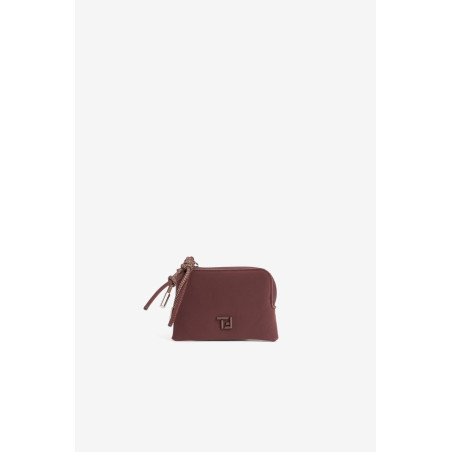 Monedero burdeos minimalista chic-Tiffosi