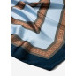 Pañuelo azul con estampado ONYX-Tiffosi