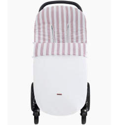 SACO DE SILLA PO RAYA ROSA EMPOLVADO-Uzturre