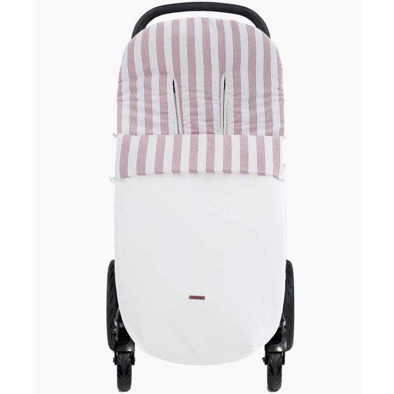 SACO DE SILLA PO RAYA ROSA EMPOLVADO-Uzturre SACO DE SILLA PO RAYA ROSA EMPOLVADO-Uzturre