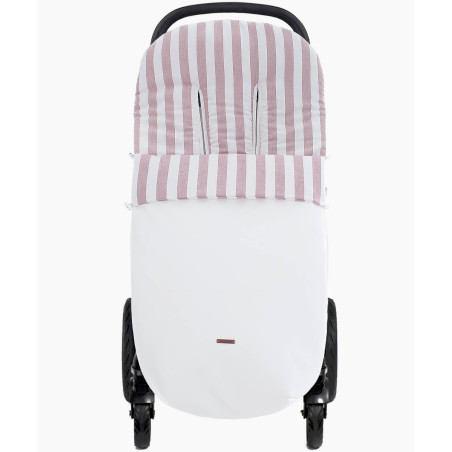 SACO DE SILLA PO RAYA ROSA EMPOLVADO-Uzturre