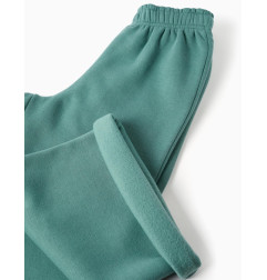 Conjunto de chándal perchado con estampado de arte para niña, blanco/verde-Zippy