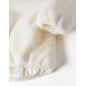 Chaqueta acolchada reversible con capucha y forro para niña, blanco-Zippy