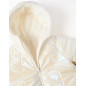 Chaqueta acolchada reversible con capucha y forro para niña, blanco-Zippy