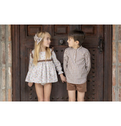 Conjunto Camisa Niño Vichy Rita y Short-Boetie