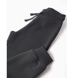 Chándal perchado con estampado para niño, terracota/gris oscuro-Zippy