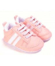 Zapatillas Deportivas Sin Suela Rosa- WowBaby