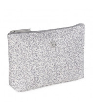 Neceser Flower Mellow Gris-Pasito a Pasito