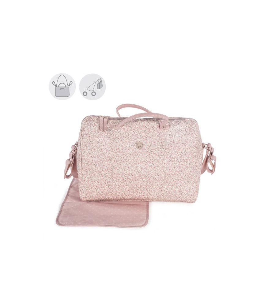 Bolsa Canastilla Flower Mellos Rosa- Pasito a Pasito Bolsa Canastilla Flower Mellos Rosa- Pasito a Pasito